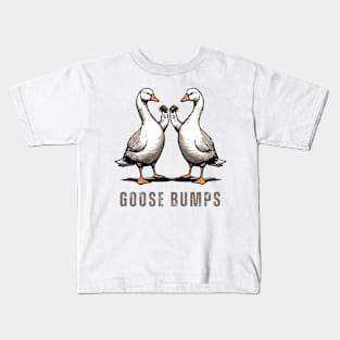 Goose Bumps Funny Fist Bump Kids T-Shirt